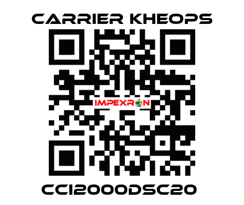  CCI2000DSC20  Carrier Kheops