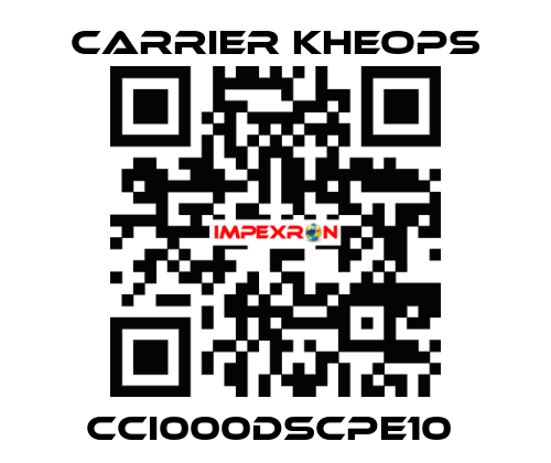 CCI000DSCPE10  Carrier Kheops