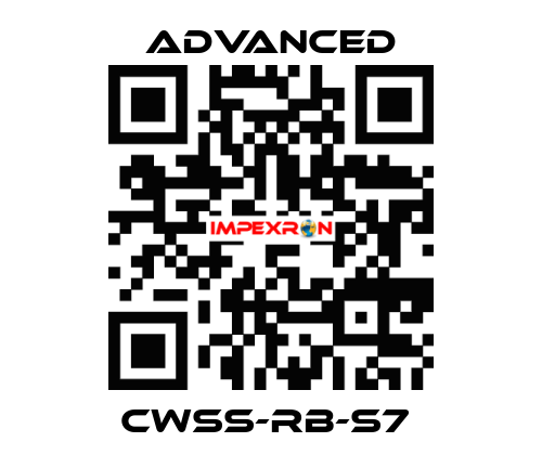 CWSS-RB-S7  Advanced