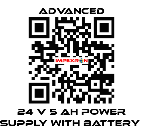 24 V 5 Ah Power Supply with Battery  Advanced