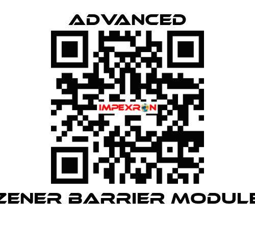 Zener Barrier Module  Advanced