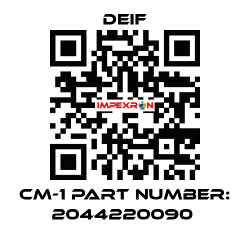 CM-1 part number: 2044220090  Deif