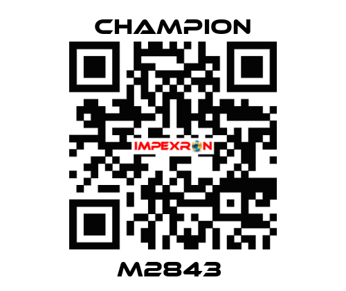 M2843  Champion