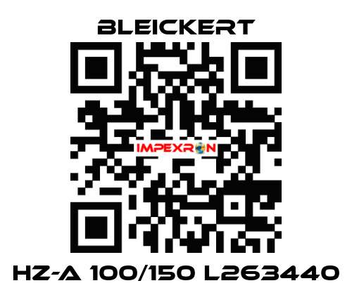 HZ-A 100/150 L263440 Bleickert