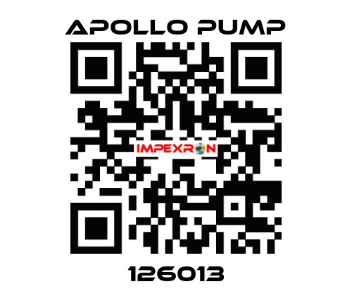 126013 Apollo pump