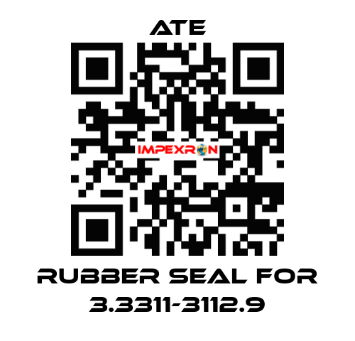 rubber seal for 3.3311-3112.9 Ate