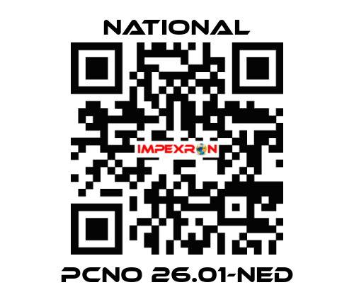 PCNO 26.01-NED National