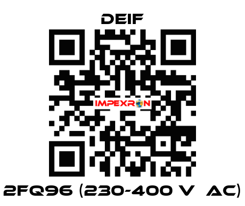 2FQ96 (230-400 V  AC) Deif