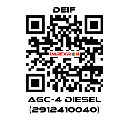 AGC-4 Diesel (2912410040) Deif