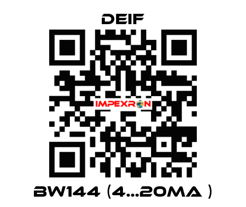 BW144 (4...20mA ) Deif