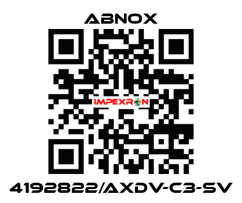 4192822/AXDV-C3-SV ABNOX