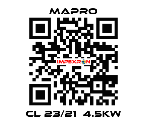 CL 23/21  4.5KW Mapro