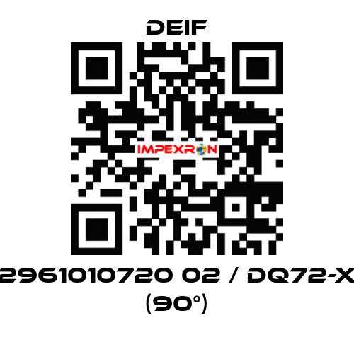 2961010720 02 / DQ72-x (90°) Deif