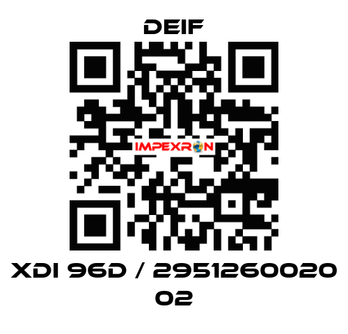 XDi 96D / 2951260020 02 Deif