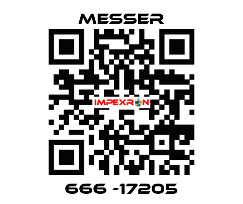 666 -17205 Messer