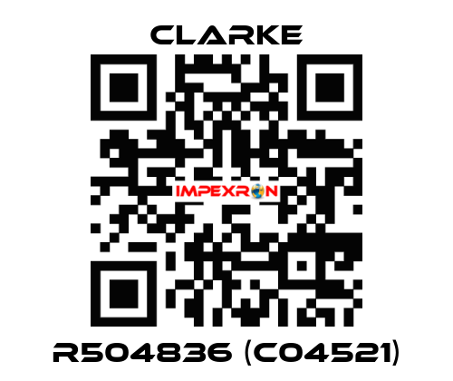  R504836 (C04521) Clarke