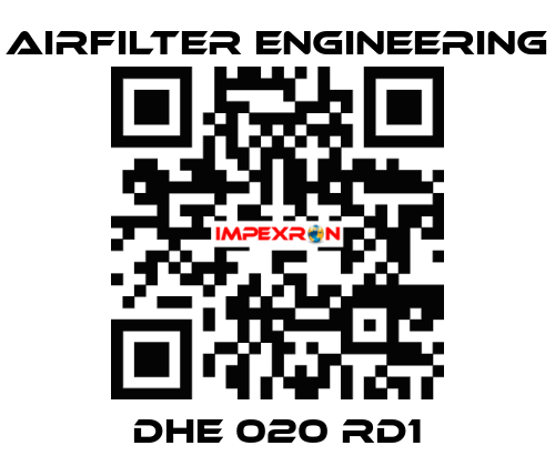 DHE 020 RD1 Airfilter Engineering