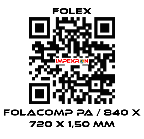 Folacomp PA / 840 x 720 x 1,50 mm Folex