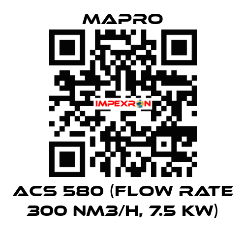 ACS 580 (flow rate 300 Nm3/h, 7.5 kW) Mapro