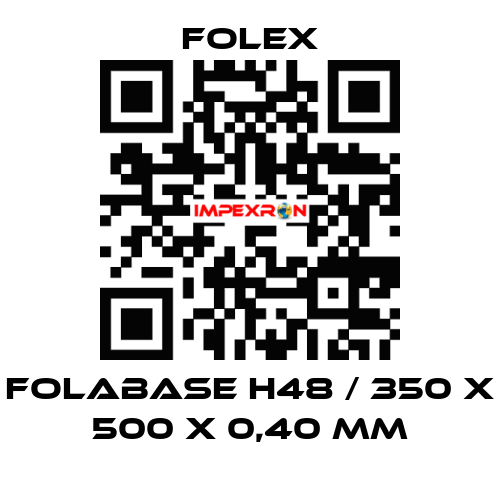 Folabase H48 / 350 x 500 x 0,40 mm Folex