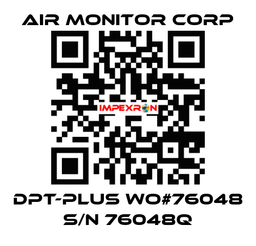 DPT-plus WO#76048 S/N 76048Q AIR MONITOR CORP