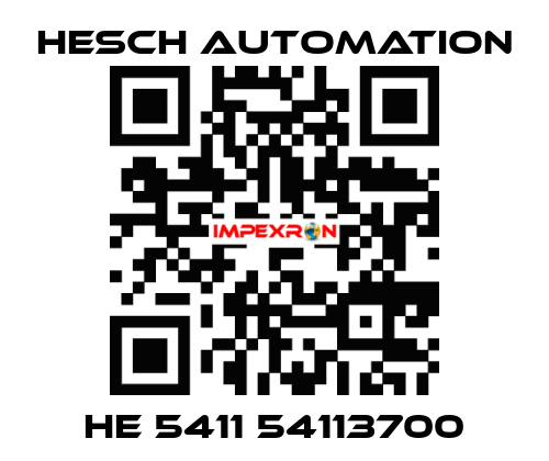 HE 5411 54113700 Hesch Automation