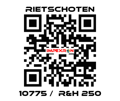 10775 /  R&H 250 RIETSCHOTEN