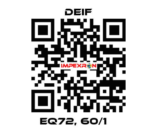 EQ72, 60/1 А Deif