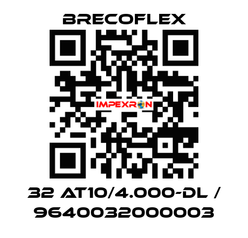 32 AT10/4.000-DL / 9640032000003 Brecoflex