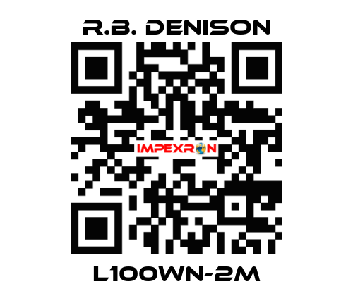 L100WN-2M R.B. Denison