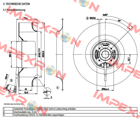 R1G220 AB73-95 EBM Papst