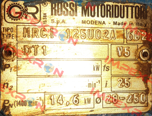 MR CI 125 UO2A  Rossi