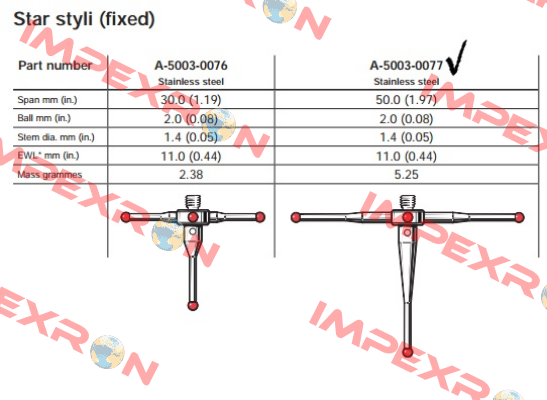 A-5003-0077 Renishaw