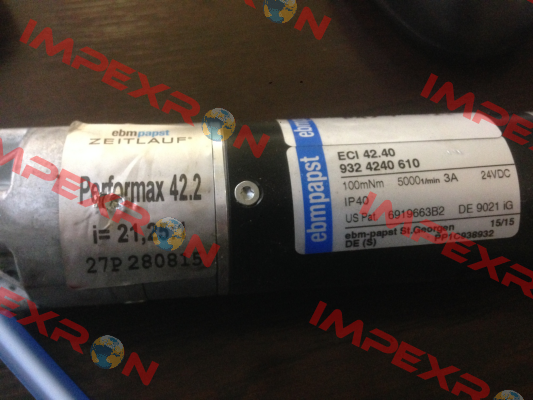 Performax 42.2   27P280815 EBM Papst