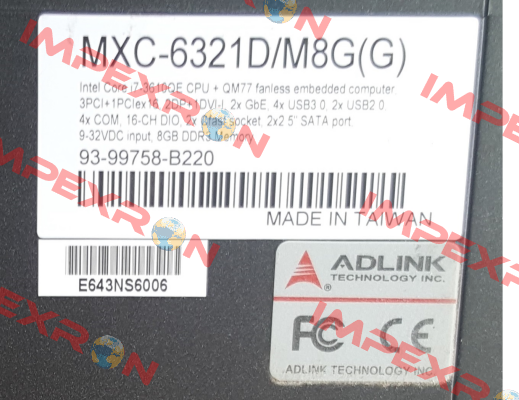 MXC-6231D/M8G Adlink