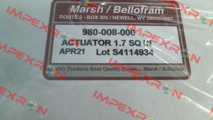 980-008-000 Bellofram