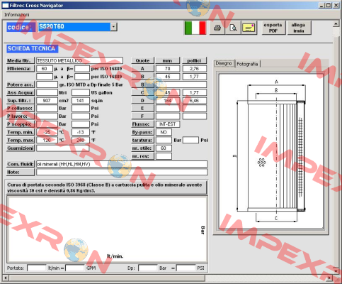 S520T60 Filtrec