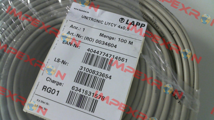 0034604 Lapp Kabel