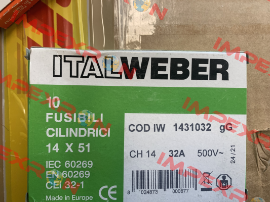 1431032 (pack x10) Italweber