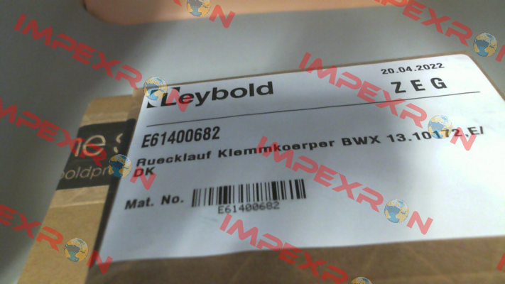 E61400682 Leybold