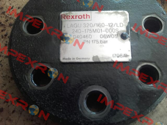 Repair kit for LAGU 320/160-12/LD  240-175M01-000S  Rexroth