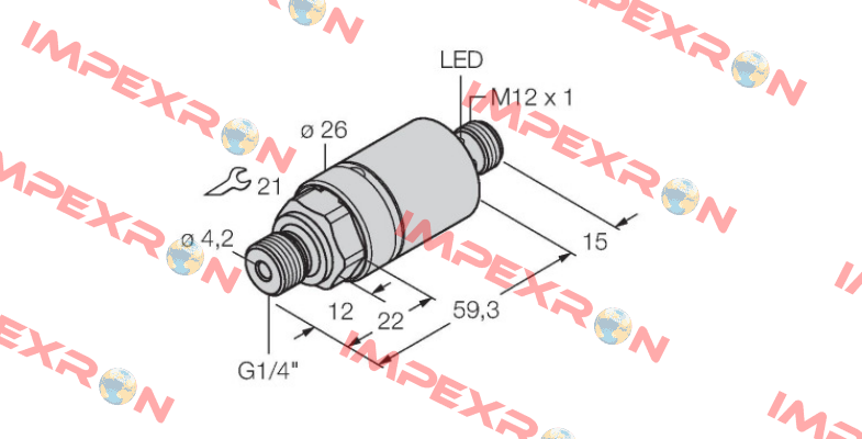 PC001V-204-2UPN8X-H1141 Turck