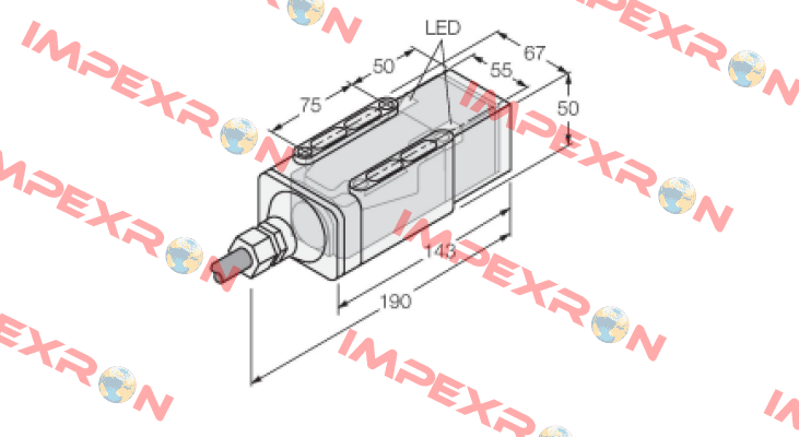 NI35-CP40-VP4X2/S369-F 30M Turck