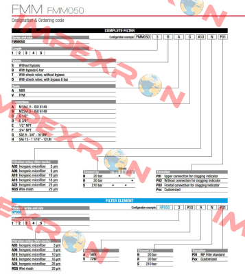 FMM-050-4-D-V-C-A06-R-P03 MP Filtri