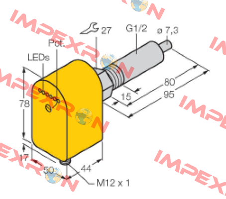 FCS-G1/2A4P-AP8X-H1141/L080 Turck