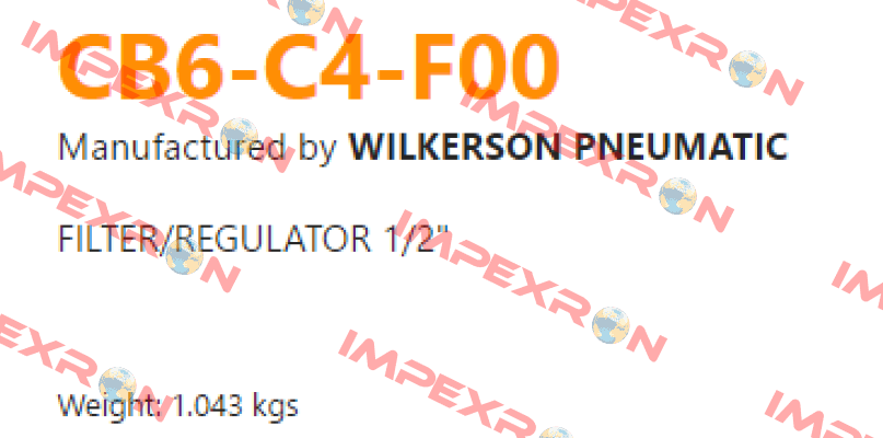 CB6-C4-F00 Wilkerson