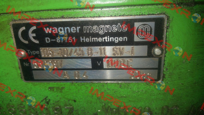 115-10/45.8-11 SV-1:110 Wagner Magnete