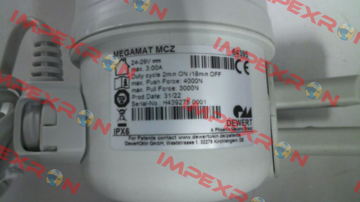 Megamat MCZ 64395 DEWERT