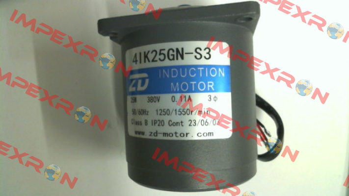 4IK25GN 0,25kW B5 ZD-Motors