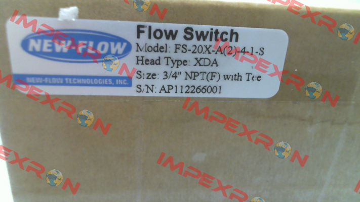 FS-20X-A-2-4-4-1-S New-Flow